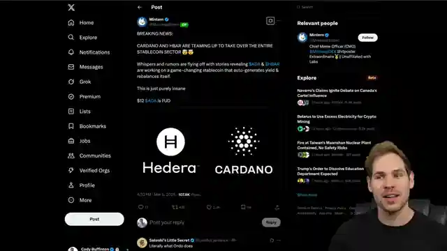 white-house-crypto-summit-bitcoin-reserve-cardano-surge-coinbase-tokenization
