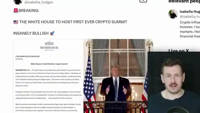white-house-crypto-summit-brad-garlinghouse-brian-armstrong-and-market-moves