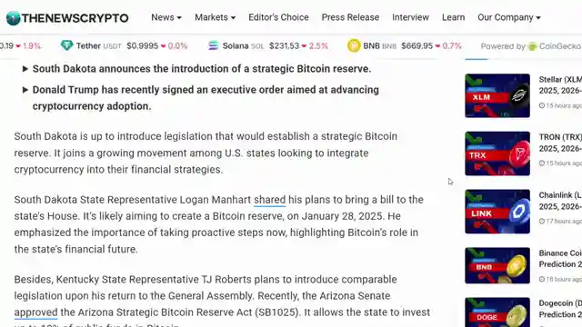 crypto-update-ledger-restocks-us-states-eye-bitcoin-reserves-tron-controversy